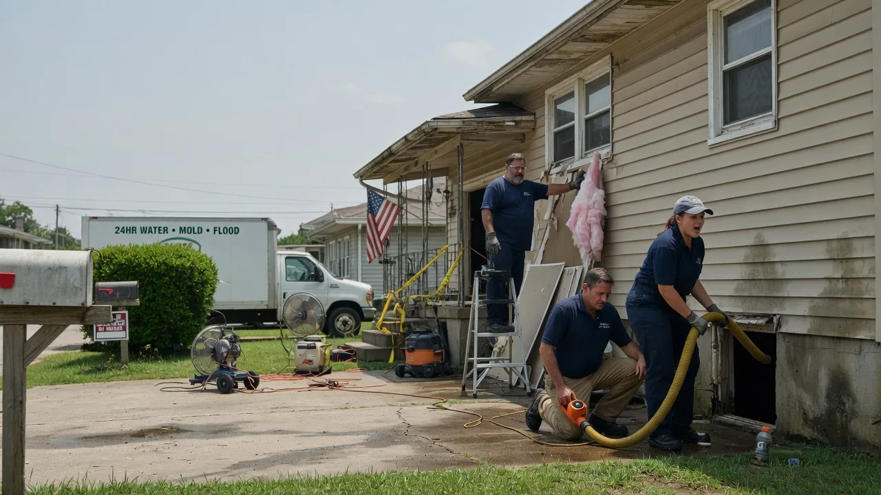Water Damage Repair in Edwardsville, IL near me